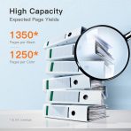 E-Z Ink Compatible Replacement for HP 206A Toner Cartridges 4 Pack Compatible with HP Color Laserjet Pro MFP-M283fdw M283cdw for HP MFP M283fdw Toner Cartridges (BCMY 4 Pack 206X 206A Toner) - Image 2