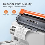 E-Z Ink TN760 Toner Cartridge Replacement Compatible for Brother TN-760 TN730 TN-730 for Brother DCP-L2550DW HL-L2350DW L2395DW L2390DW L2370DW MFC-L2710DW L2750DW L2730DW (Black, 1 Pack) - Image 4