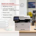 Canon imageCLASS MF465dw - Monochrome, Duplex Wireless Laser Printer, All-in-One with Scanner, Copier, Fax, Home or Office, Auto Document Feeder, Mobile Ready, 3 Year Limited Warranty, 42 PPM, White - Image 7