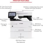 Canon imageCLASS MF462dw - Monochrome, Duplex Wireless Laser Printer, All-in-One with Scanner, Copier, Fax, Home or Office, Auto Document Feeder, Mobile Ready, 3 Year Limited Warranty, 37 PPM, White - Image 4