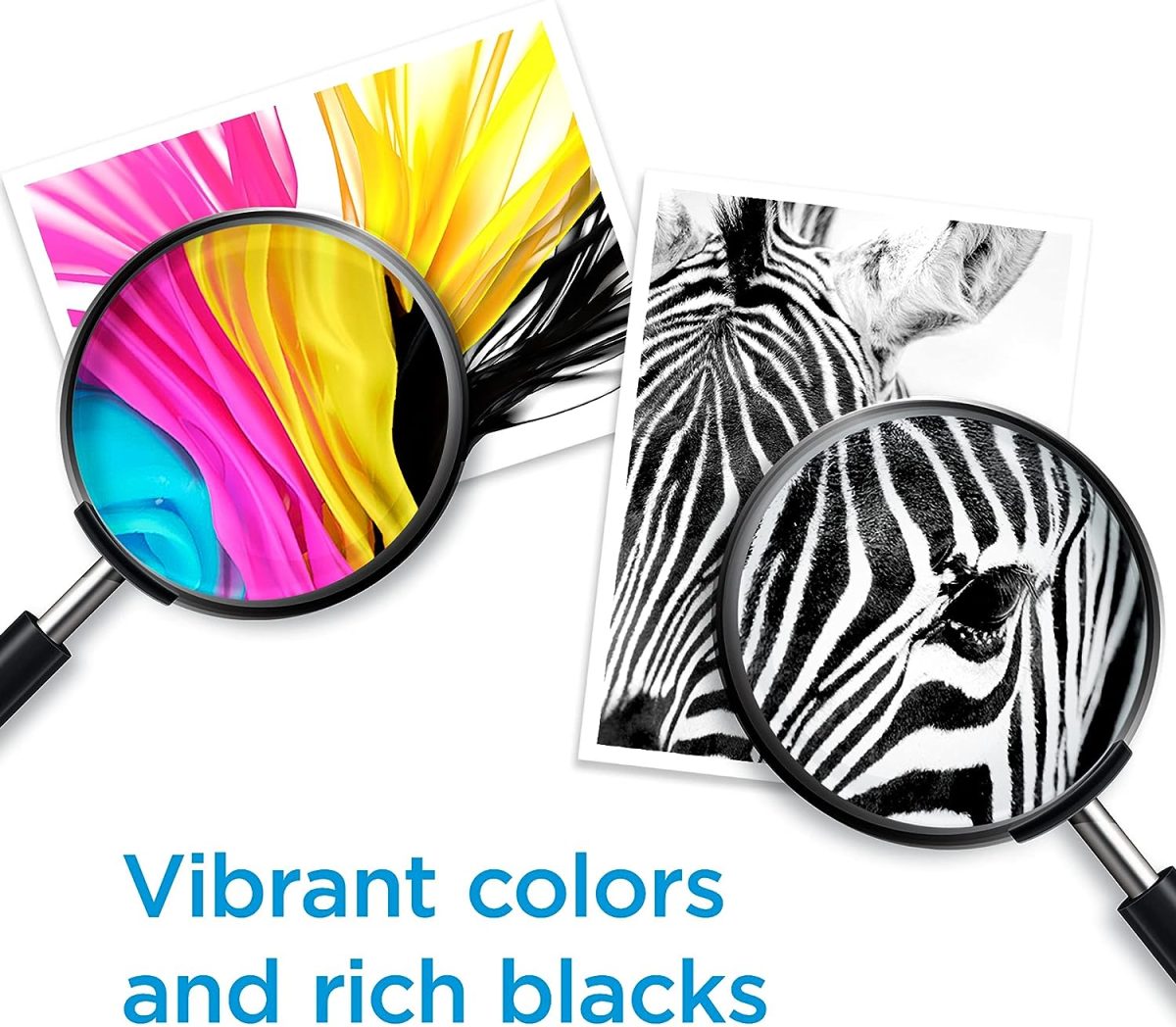 HP 67 Black/Tri-color Ink Cartridges for HP Printers | Works with Printer Series: DeskJet 1255, 2700, 4100; ENVY 6000, 6400 | Eligible for Instant Ink | 3YP29AN - Image 4