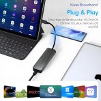 7-in-1 USB-C Hub with 5Gbps Ethernet, 100W PD Charging, 4K HDMI, 2 USB-A 3.2 Ports, SD/MicroSD Card Reader, Universal Dock for MacBook, Windows Laptop, iPad Pro, Chromebook (KB-USBC-5GH7) - Image 5