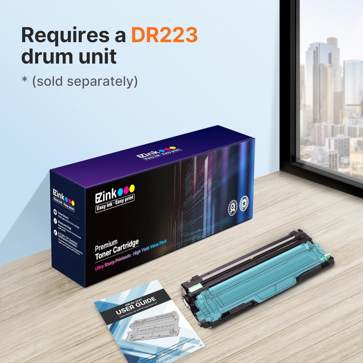 E-Z Ink TN227 Compatible Toner Cartridge Replacement for TN-227BK/C/M/Y High Yield Brother TN227 TN227BK TN223 to use with HL-L3270CDW HL-L3230CDW HL-L3210CW HL-L3290CDW MFC-L3710CDW (4 Pack) - Image 7