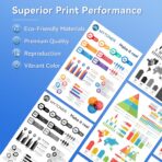 414A Toner Cartridges 4 Pack MFP M479fdw with Chip Compatible Replacement for HP 414A 414X for Color Laserjet Pro MFP M479fdw M479fdn M479dw M454dw M454dn M479 Printer Ink W2020A W2020X High Yield - Image 4