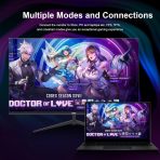 27 inch Gaming Monitor 100Hz Full HD 1920 x 1080P Computer Monitor Built-in Speakers with HDMI VGA Interface Eye Care Frameless Sync Visual Experience for Work Support Wall Mount （100 * 100mm） - Image 7
