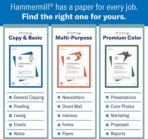 Hammermill Printer Paper, 20 Lb Copy Paper, 8.5 x 11 - 3 Ream (1,500 Sheets) - 92 Bright, Made in the USA, 500 Count (pack of 3) - Image 3