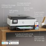 HP OfficeJet Pro 8035 All-in-One Wireless Printer - Includes 8 Months of Ink, HP Instant Ink, Works with Alexa - Basalt (5LJ23A) - Image 2