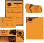Neenah Astrobrights Color Paper, 8.5” x 11”, 24 lb/89 gsm, Cosmic Orange, 500 Sheets (22651) - Image 3