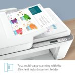 HP DeskJet 4155e Wireless Color Inkjet Printer, Print, scan, copy, Easy setup, Mobile printing, Best-for home, 3 month Instant Ink trial included, white - Image 5