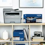 Brother Genuine High-Yield Black Toner Cartridge Twin Pack TN760 2Pk, TN7602PK,2 Pack - Image 4