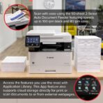 Canon imageCLASS MF462dw - Monochrome, Duplex Wireless Laser Printer, All-in-One with Scanner, Copier, Fax, Home or Office, Auto Document Feeder, Mobile Ready, 3 Year Limited Warranty, 37 PPM, White - Image 2